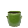 ohgreen Potten En Vazen|Jars Pot handles groen d16 h16
