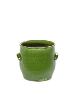 ohgreen Potten En Vazen|Jars Pot handles groen d16 h16