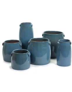 ohgreen Potten En Vazen|Jars Pot tabor m blue d25h24