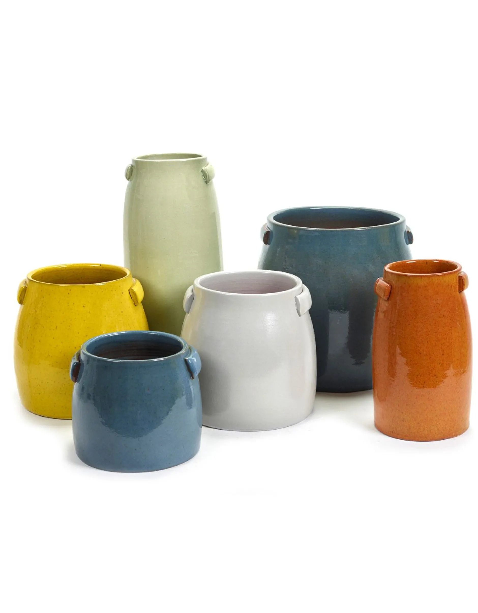 ohgreen Potten En Vazen|Jars Pot tabor s orange d22h19