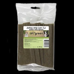 ohgreen Hond Voeding|Werelddierendag|Jerkey strip lam 215gr/zak
