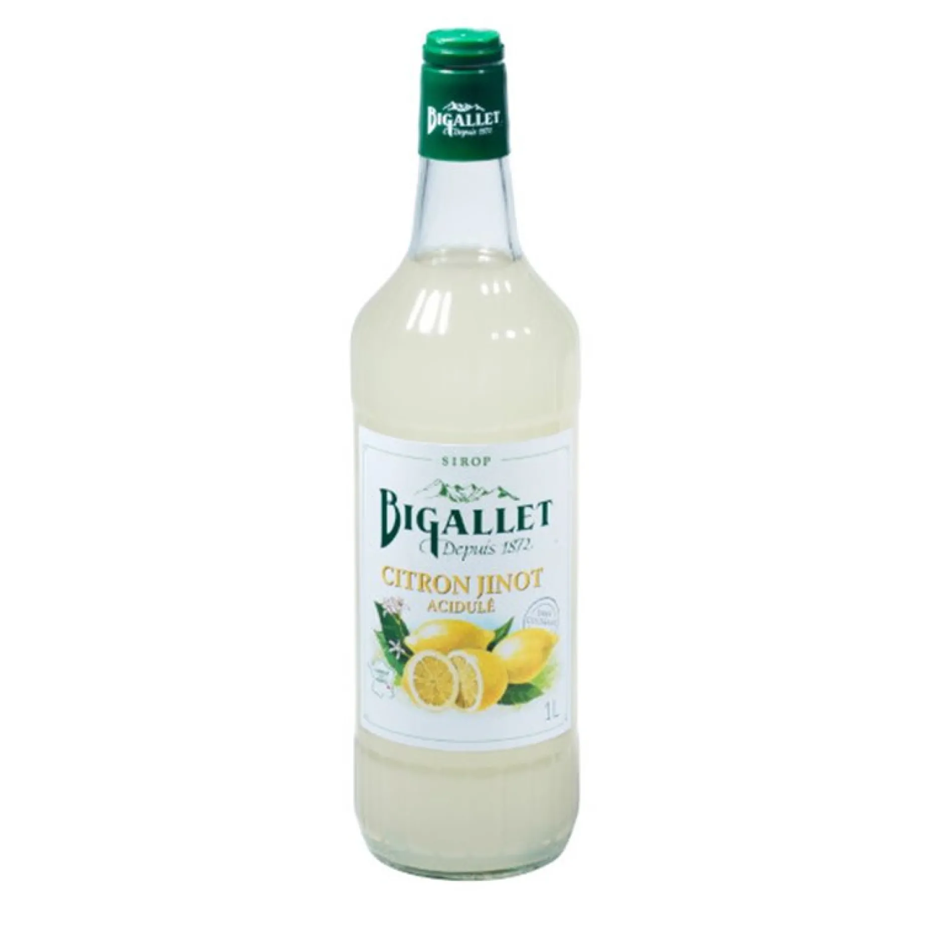 ohgreen Voeding|Jinot gezuurde citroensiroop 1l