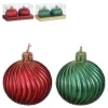 ohgreen Thema Classic|Kerstdecoratie|Kaars kerstbal set van 2