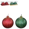 ohgreen Thema Classic|Kerstdecoratie|Kaars kerstbal set van 2