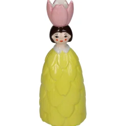 ohgreen Sfeermakers|Kaarsenhouder bloemenmeisje geel