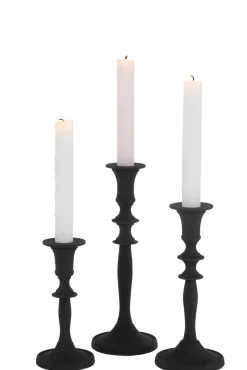 ohgreen Sfeermakers|kaarsenhouder klassiek alu zw m