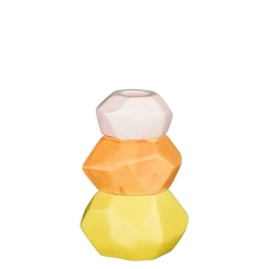 ohgreen Sfeermakers|Kandelaar geel - l10xb8,5xh15cm