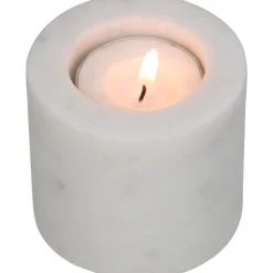 ohgreen Sfeermakers|Kandelaar marmer wit 6.5x6.5x5.5cm