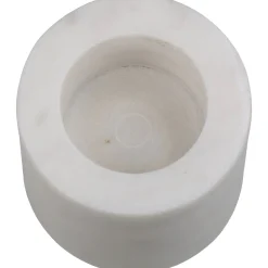 ohgreen Sfeermakers|Kandelaar marmer wit 6.5x6.5x5.5cm