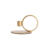 ohgreen Sfeermakers|Kandelaar 10xH9cm metaal goud Pillar