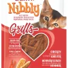 ohgreen Kat Voeding|Kattensnack nibbly grills kip & kreeft 30g