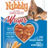 ohgreen Kat Voeding|Kattensnack nibbly wraps kip & vis 30g
