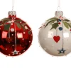 ohgreen Thema Holiday|Kerstballen|Kerstbal glas emaille, glanzend