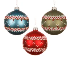 ohgreen Thema Holiday|Kerstballen|Kerstbal glas mat