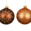 ohgreen Kerstballen|Thema Luxury|Kerstbal glas mat glinsterende ster