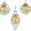 ohgreen Thema Holiday|Kerstballen|Kerstbal glas transparant