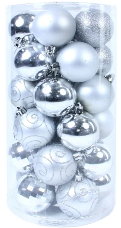 ohgreen Kerstballen|Kerstbal zilver (30sts)