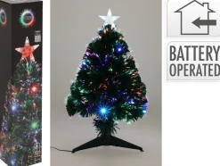 ohgreen Thema Classic|Deco Verlichting Binnen|Kerstboom 60cm fiber optic