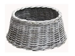 ohgreen Kerstbomen|Kerstboomhuls rotan white wash d60h26cm