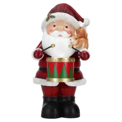 ohgreen Kerstdecoratie|Kerstman met trommel