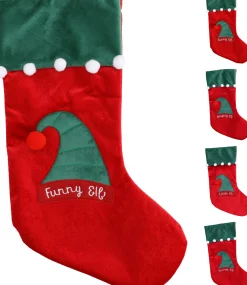 ohgreen Kerstdecoratie|Kerstsok elf