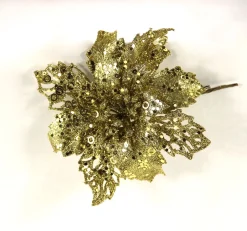 ohgreen Kerstornamenten|Kerstster op clip goud