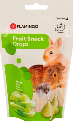 ohgreen Knaagdieren Voeding|Knaagdierdrops appel 75gr