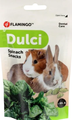 ohgreen Knaagdieren Voeding|Knaagdiersnack dulci spinazie 50gr