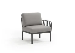 ohgreen Tuinmeubelen|Komodo elemento terminale antracite grigio