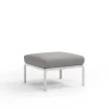 ohgreen Tuinmeubelen|Komodo pouf bianco grigio