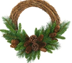 ohgreen Kerstkransen En Guirlandes Kunststof|Krans d41cm