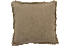 ohgreen Cosy Corner|Kussen linnen bruin