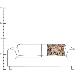 ohgreen Sfeermakers|Kussen takken velvet ivoor 40x60cm