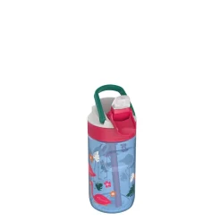 ohgreen Ecocheques|Onderweg|Lagoon 400ml blue flamingo