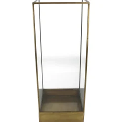 ohgreen Sfeermakers|Lantaarn messing goud 15x15x40cm