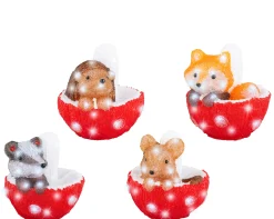 ohgreen Deco Verlichting Buiten|Led dier acryl steady batterij