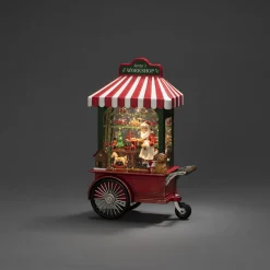 ohgreen Deco Verlichting Binnen|Led kerstlantaarn werkplaats van de kerstman