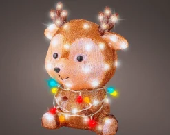 ohgreen Deco Verlichting Buiten|Led rendier acryl steady