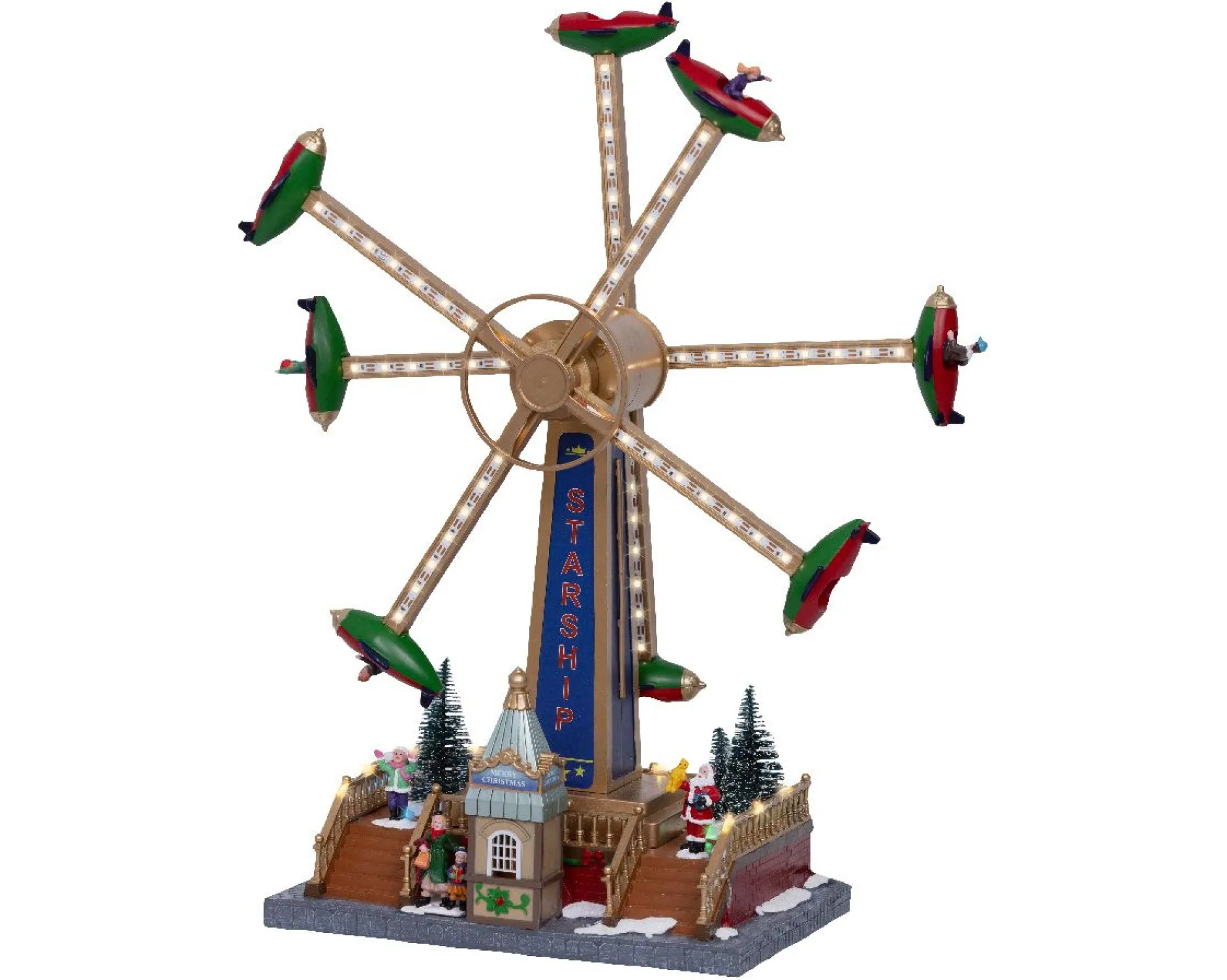 ohgreen Lemax Kerstdorpen|Led scenery kermis