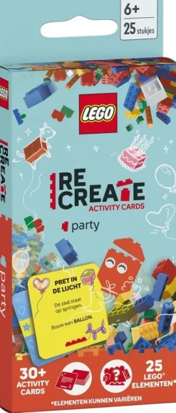 ohgreen Boeken|Lego recreate activity cards: party