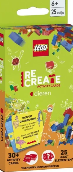 ohgreen Boeken|Lego recreate activity cards: dieren