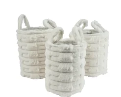 ohgreen Thema Cosy|Kerstdecoratie|Mand polyester