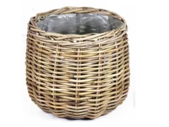 ohgreen Potten En Vazen|Mand rond grijs D38H33CM