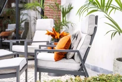 ohgreen Tuinmeubelen|Max verstelbare relaxfauteuil met voetenbank