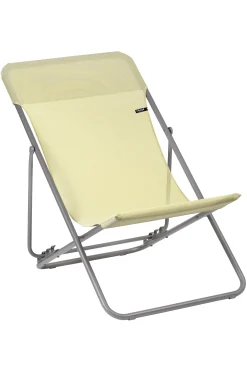 ohgreen Tuinmeubelen|MAXI TRANSAT Etamine Titane HLE Staal Batyline