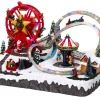 ohgreen Lemax Kerstdorpen|Microled scenery kermis