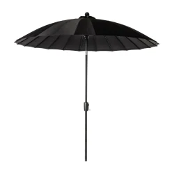 ohgreen Parasol|Mid pole Verona d250cm zwart-zwart