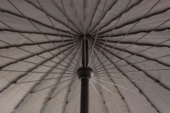 ohgreen Parasol|Mid pole Verona d250cm zwart-zwart