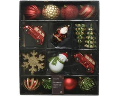 ohgreen Thema Classic|Kerstballen|Mix box kunststof