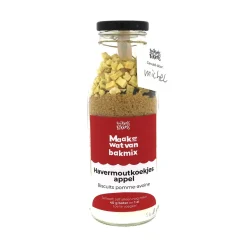 ohgreen Voeding|Mix havermoutkoekjes appel-chocolade 299g